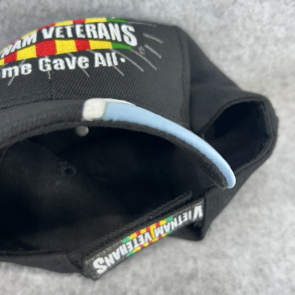 Vietnam Veterans CSI Cap Black Adjustable All Gave Some Hat - Picture 12 of 14